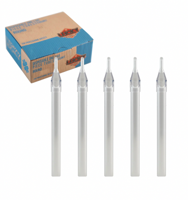 Clear Disposable Tube Stems